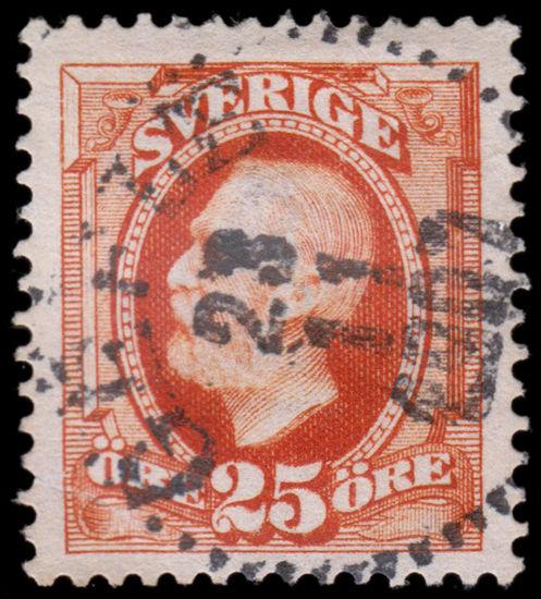 Sweden Scott 76 (1911) Used H F-VF B