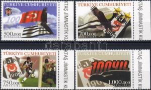 Turkey stamp 100th anniversary of Beskitas sport club margin set MNH 2003 WS6426