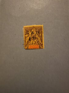 Stamps Guadeloupe Scott #49b hinged