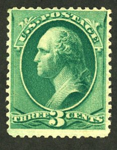 U.S. #207 MINT REGUMMED TO LOOK NH