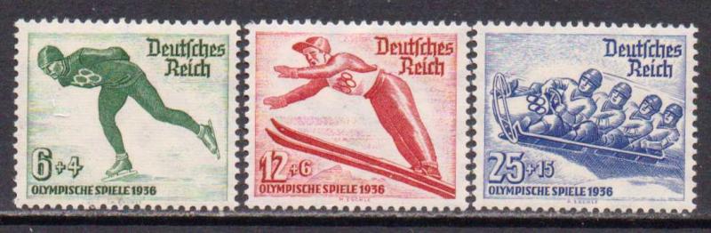 Germany #B79-81  MNH  (1936)  c.v. $51.00