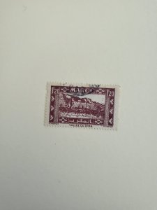 Stamps French Morocco Scott #204 used