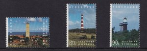 Netherlands  #868-870 MNH 1994 lighthouses