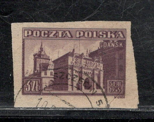 POLAND SC# 372 IMPERF FVF/U