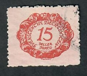 Liechtenstein J3 used single