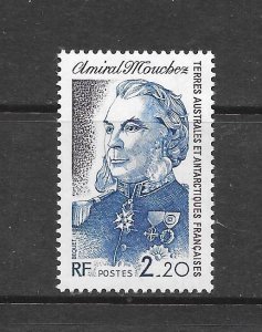 FRENCH SOUTHERN ANTARTIC TERRITORY #129 EXPLORER MNH