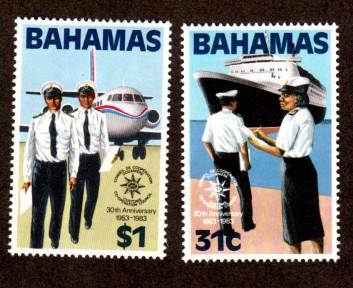 Bahamas 536-537 Mint NH MNH!