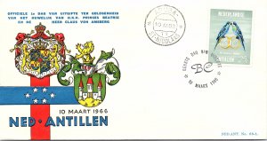 Netherlands Antilles, Worldwide First Day Cover, Birds