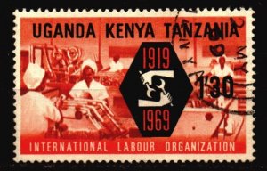 Kenya Uganda Tanganyika Used Scott 199