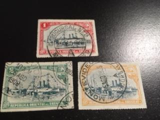 Uruguay sc 174-176 u comp set cancels