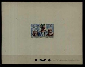 Senegal 201 MNH epruve sheet Woman/Child