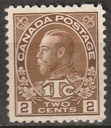 Canada 1916 Sc MR4 war tax MNG(*) die II