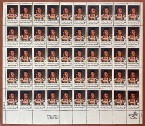 Scott 1364 CHIEF JOSEPH Sheet of 50 US 6¢ Stamps MNH 1968