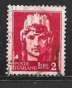 Italy 225: 2l Italia, used, VF