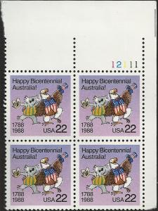 # 2370 MINT NEVER HINGED AUSTRALIA BICENTENNIAL