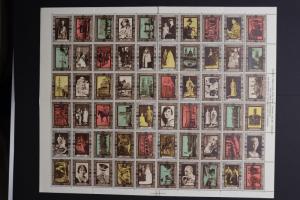 Coronation vignette Poster stamp full 60 sheet 1937 King Queen GB UK Royal DM