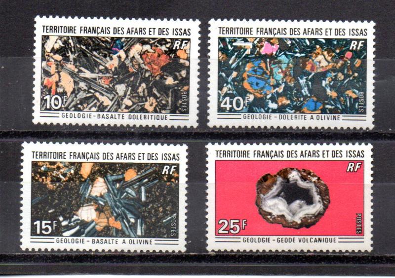 Afars and Issas 349-352 MNH