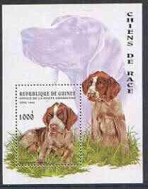 Guinea - Conakry 1996 Dogs perf m/sheet unmounted mint