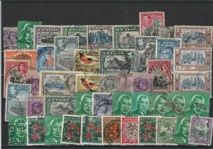 Used Ceylon Stamps Ref 32235