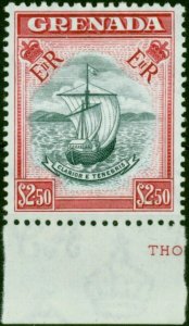 Grenada 1959 $2.50 Slate-Blue & Carmine SG204 V.F MNH