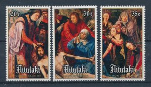 [116528] Aitutaki 1980 Easter Art paintings  MNH