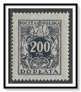 Poland #J53 Postage Due MNH