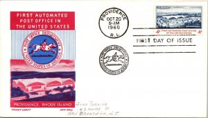 FDC 1960 SC #1164 Cachet Craft / Boll - Providence RI - Single - J5494