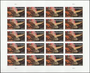 US 5190 Statehood Mississippi forever sheet (20 stamps) MNH 2017 