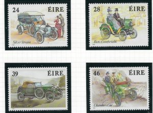 Ireland 736-39 MNH 1989 Classic Autos (an8530)