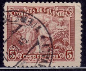 Colombia, 1939, Cafe Suave, 5c, used