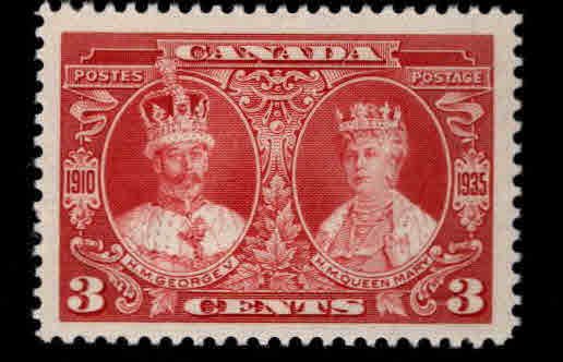 CANADA Scott 213 MH*  1935 KGV & Queen Mary stamp