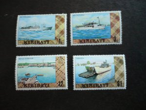 Stamps - Kiribati-Scott#327-328,332,339 - Mint Never Hinged Part Set of 4 Stamps