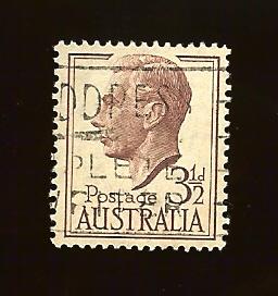 Australia #236 3 1/2p King George VI
