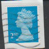 GB QE II Machin SG U2961 - 2nd brt blue - M12L - Source  B