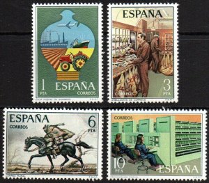 Spain Sc #1954-1957 MNH