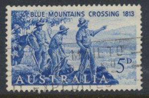 Australia SG 352 Sc# 355 Blue Mountains Crossing Used  better centering see scan