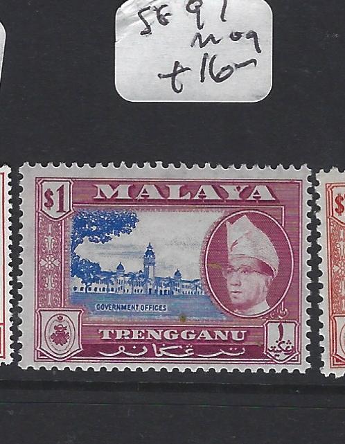 MALAYA  TRENGGANU   (PP1605B)  SULTAN  $1.00   SG 97   MOG