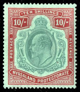 [mag833] NYASALAND 1908 SG#80 MLH  cv:£200