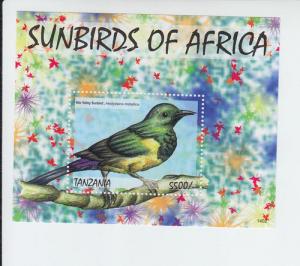 2014 Tanzania Sunbirds SS (Scott 2728)