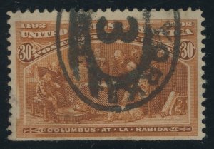 USA 239 - 30 cent Columbian - F/VF Used