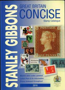  Stanley Gibbons Great Britain Concise Catalogue - 2016