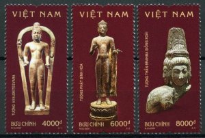 Vietnam Art Stamps 2020 MNH OC EO Artefacts Artifacts Cultures 3v Set