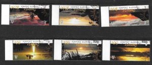 PITCAIRN ISLANDS SG768/73 2008 SUNSETS USED