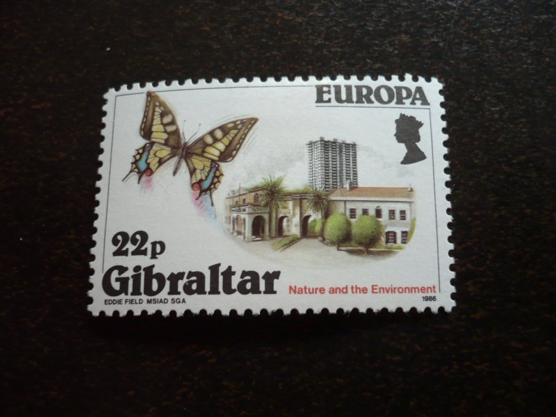 Stamps - Gibraltar - Scott# 483 - Mint Hinged Part Set of 1 Stamp