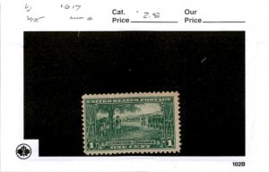 United States Postage Stamp, #617 Mint Hinged, 1925 Lexington (AG)