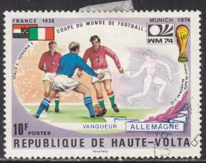 Burkina Faso 335 World Cup Soccer 1974