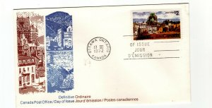 Canada 1972 $2 Quebec #601 Canada Post  FDC