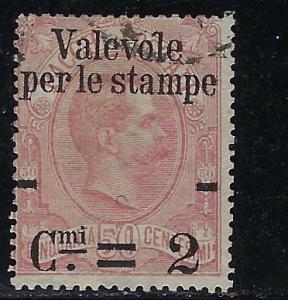 Italy Scott # 60, used