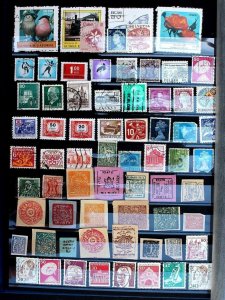 Wordwide Stamp Collection Lot of 1000 MNH, MH & Used Lighthouse Stock Book