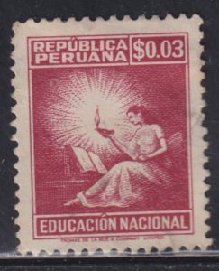 Peru RA35 Education 1952